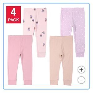 Pekkle Baby 4-pack Pant Pink